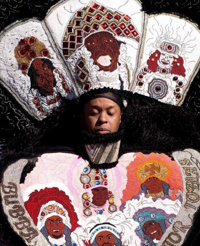 BO DOLLIS ..... Photos: Mardi Gras Indians make traditional sojourn on New Orleans streets _lowres