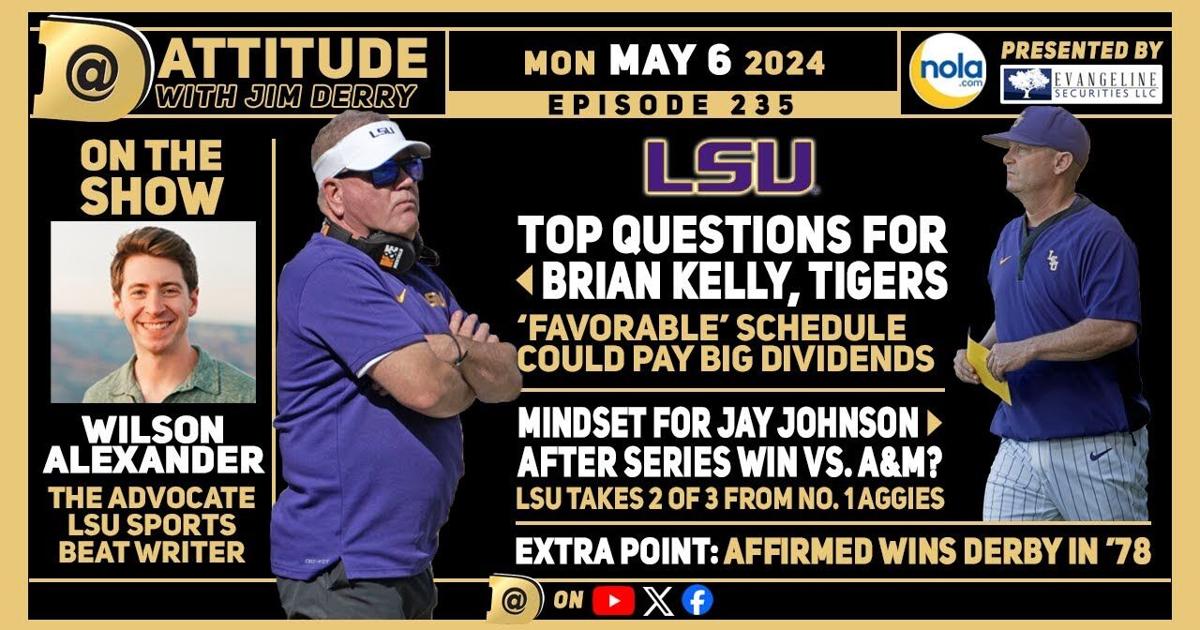 LSU football depth chart outlook LSU baseball Dattitude Pod Sports
