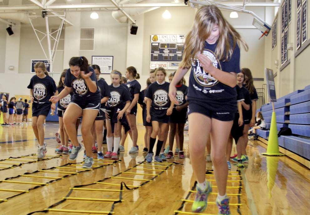 Ursuline Academy Improve Basketball Skills Through Pelicans Program ...