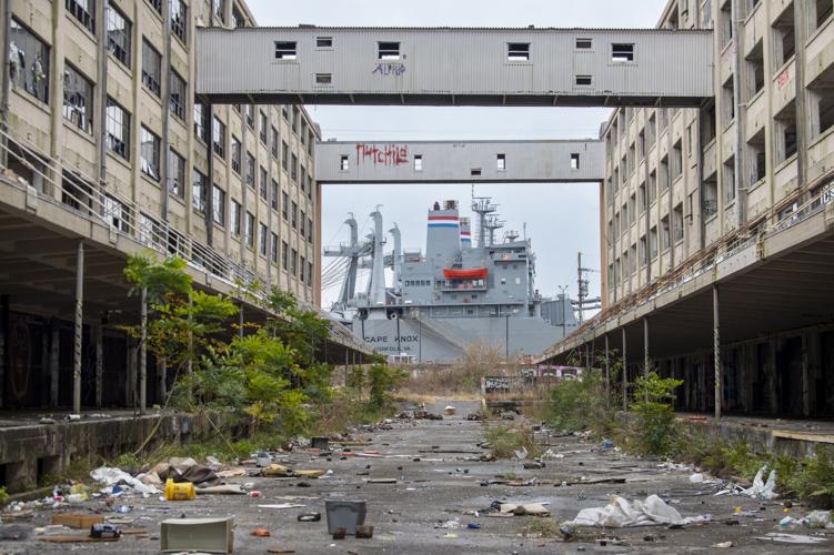 Abandoned Naval Support Activity property in Algiers