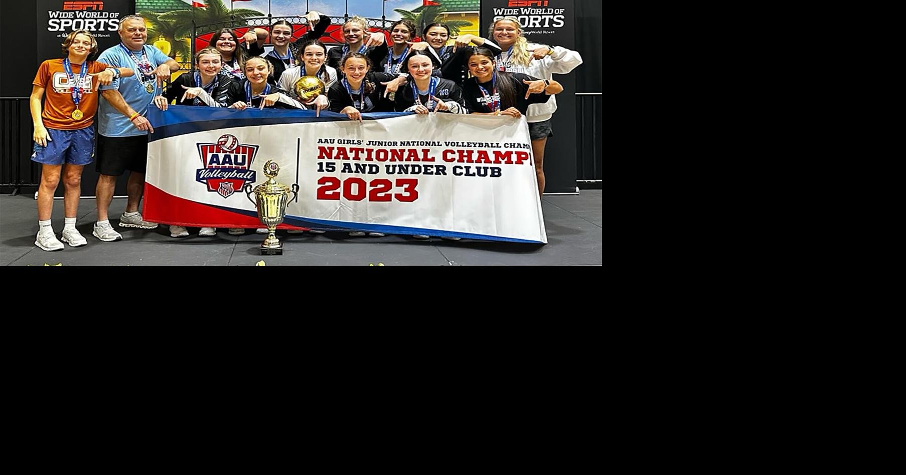 WD Nation 15 Blue brings home AAU volleyball national title St