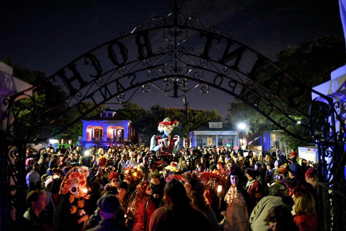 Dreamy Day of the Dead parade blends Mexican and New Orleans traditions