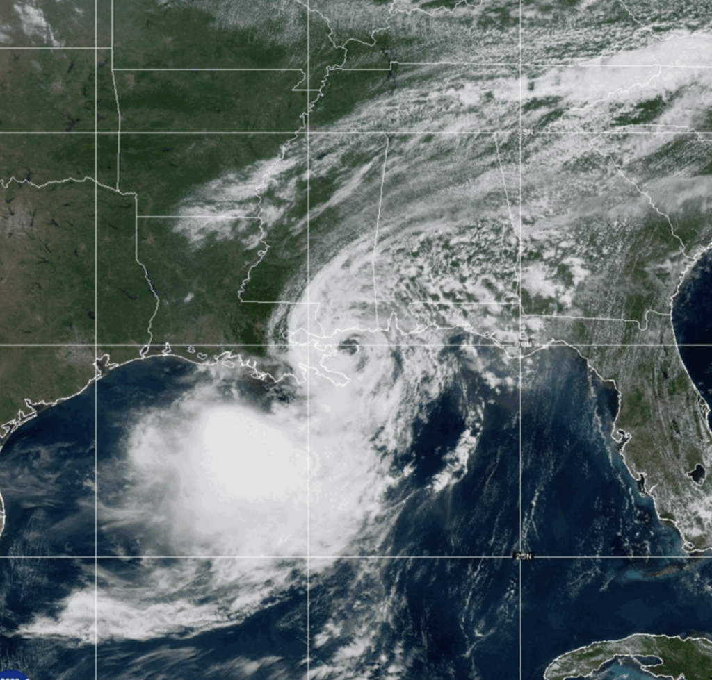 What's a naked swirl? How wind shear is weakening Bertha