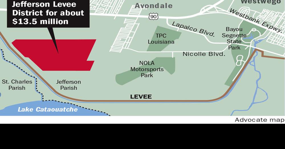 Prominent Jefferson Parish landowner sells 13.5 million tract to levee