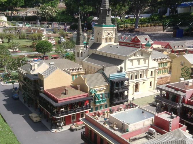 This miniature New Orleans made of Legos is just the cutest thing See