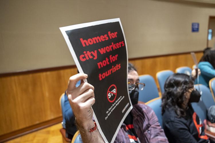 Short-term rental opponents in New Orleans