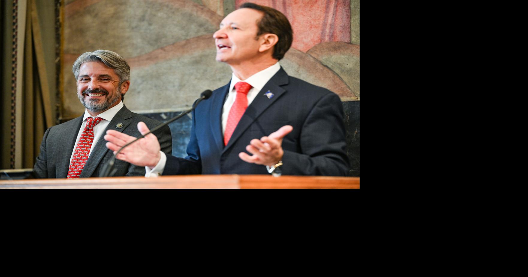 Two years as Louisiana governor: Jeff Landry’s big conservative wins, flashes of controversy