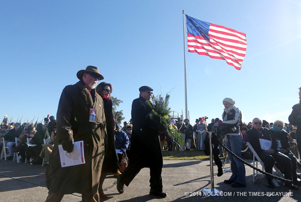 Battle Of New Orleans Bicentennial Ceremony Cold Weather Mingles With Memories At Chalmette Battlefield Louisiana Festivals Nola Com