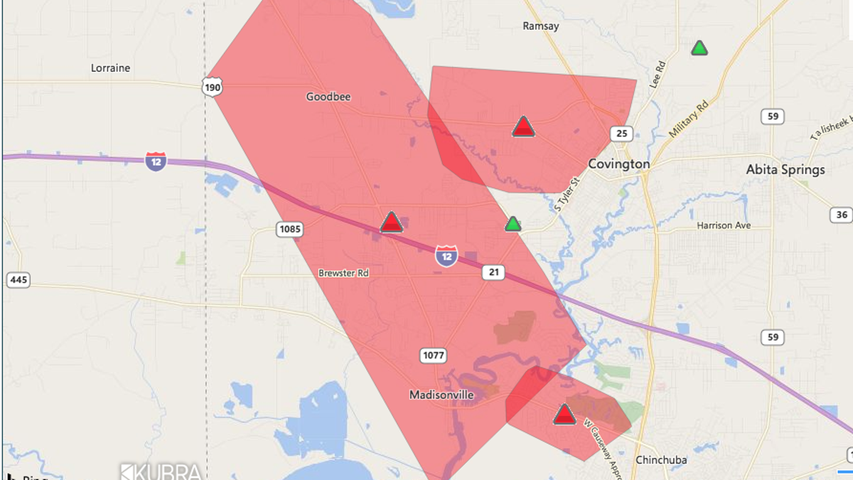 Outages Leave Thousands Without Power Amid A Cold Night On The North Shore Fox 8 Weather Nola Com