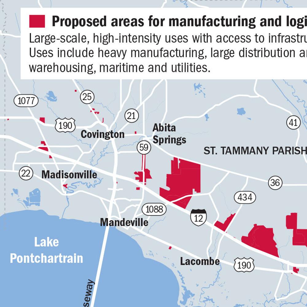 St Tammany Parish Ward Map Can Opponents Of St. Tammany Land Use Plan Appeal? Parish Officials Say No.  | One Tammany | Nola.com