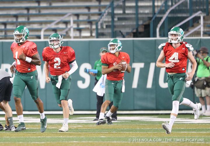Tulane shows bigplay ability in spring game with Terren Encalade