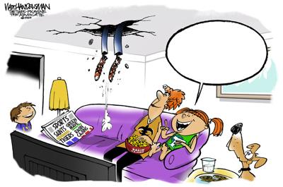 It's football time in Louisiana! Can YOU throw the WINNING punchline in Walt Handelsman's newest Cartoon Caption Contest? Give it a try today!