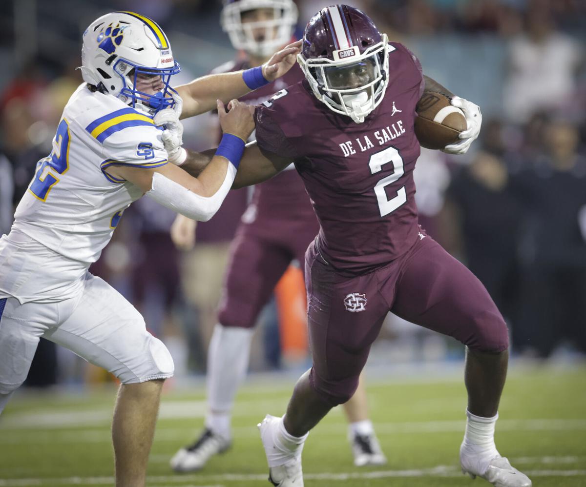 De La Salle's P.J. Martin sets school season rushing record in district