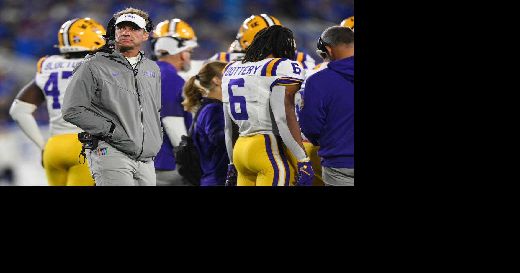 Lane Kiffin explains why he didn’t go for it on 4th down in LSU’s loss to Kentucky