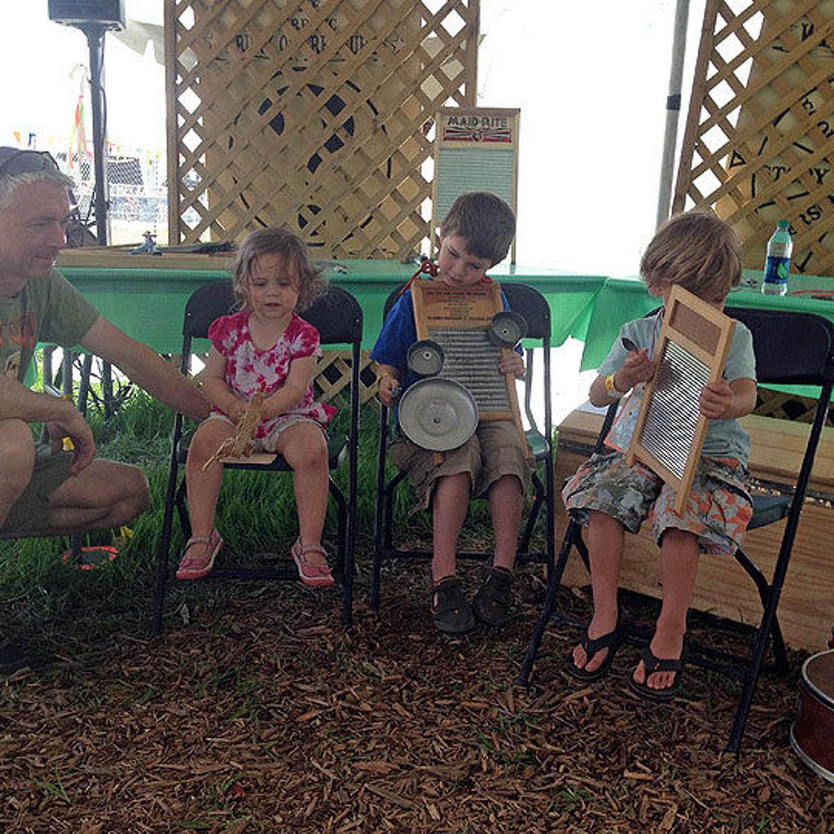 At New Orleans Jazz Fest Judy Stock Creates Louisiana Music Out