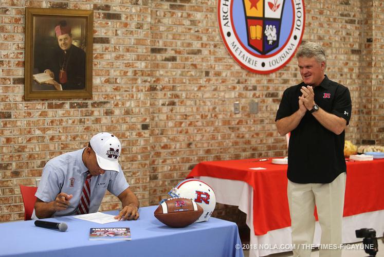 Chace Rummel Ja'Marr Chase, Rummel receiver, signs with LSU | Prep Sports | nola.com