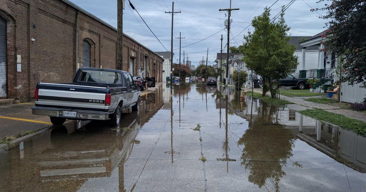 See scenes from New Orleans after heavy rains lead to flooding, road closures