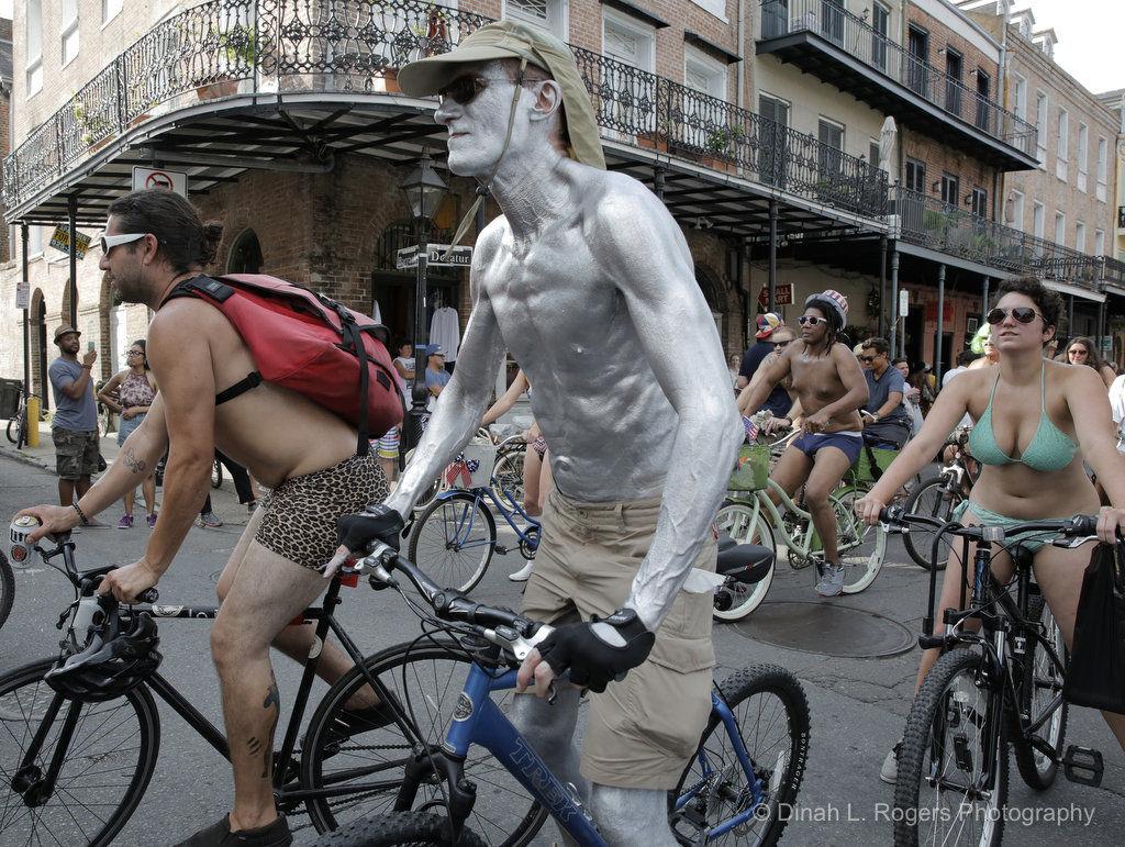 At World Naked Bike Ride, French Quarter cyclists whipped by 'dominatrix'  with riding crop, Louisiana Festivals