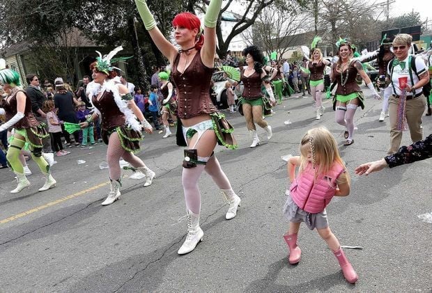The Nightlife Blogger: The Insane Scene Of St. Patrick's Day In
