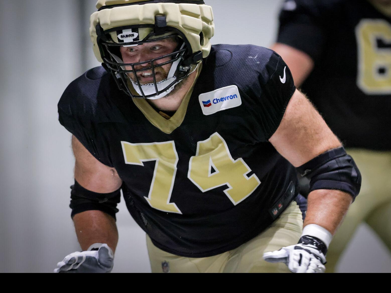 Andrus Peat listed as co-starter on first Saints depth chart, Saints