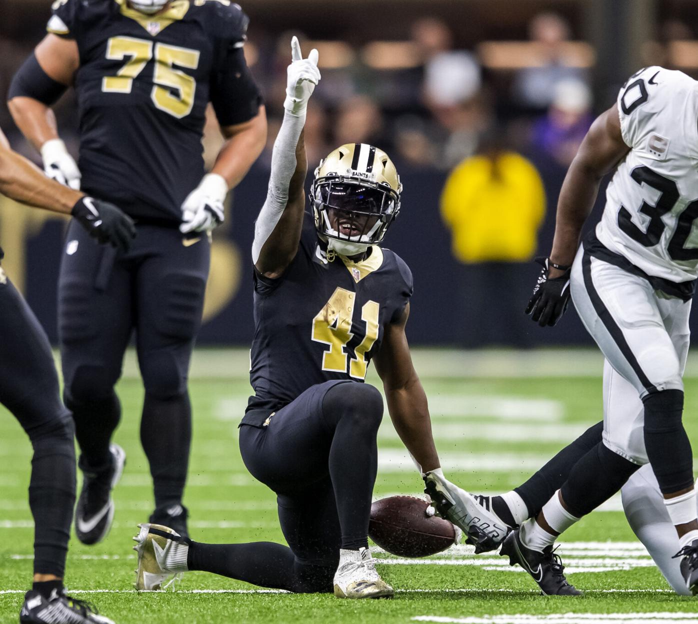 New Orleans Saints - Last Sunday vs. the Raiders, Alvin Kamara became the  first player in NFL history to record 10 games with at least 1 rushing and  1 receiving TD in