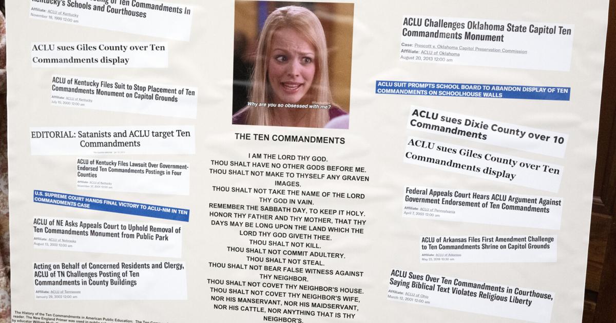 Letters: Imagine Louisiana classrooms posting other texts | Opinions ...