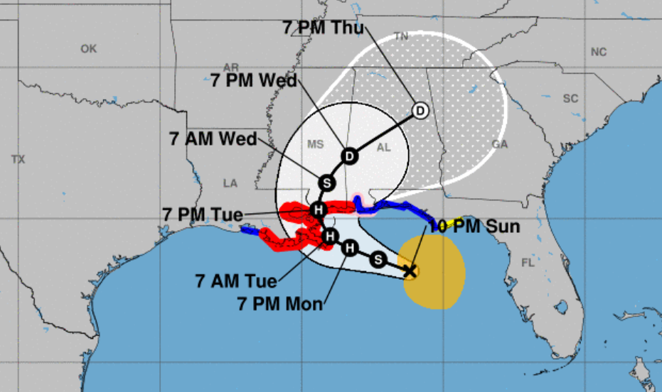 Hurricane Center: Sally remains major wind, rain threat as landfall shifts east; see track | Hurricane Center | nola.com