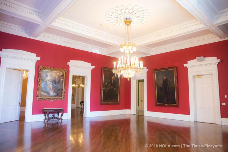 Gallier Hall's $3 million interior renovation gleams just in time for ...