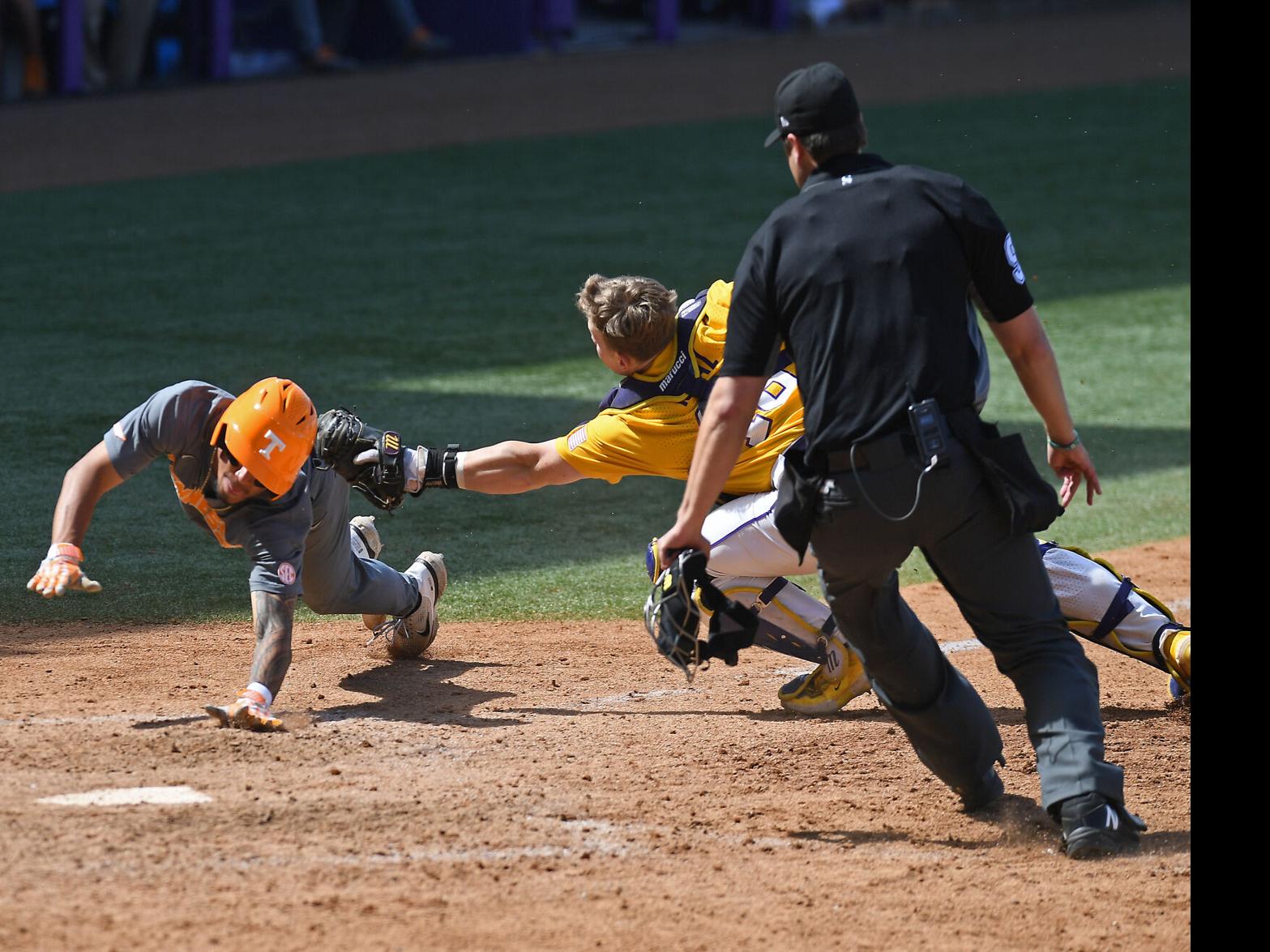 Tennessee Baseball vs. LSU Score, Updates