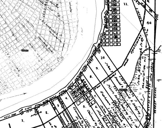 Fourth Street on New Orleans' West Bank is a key to history