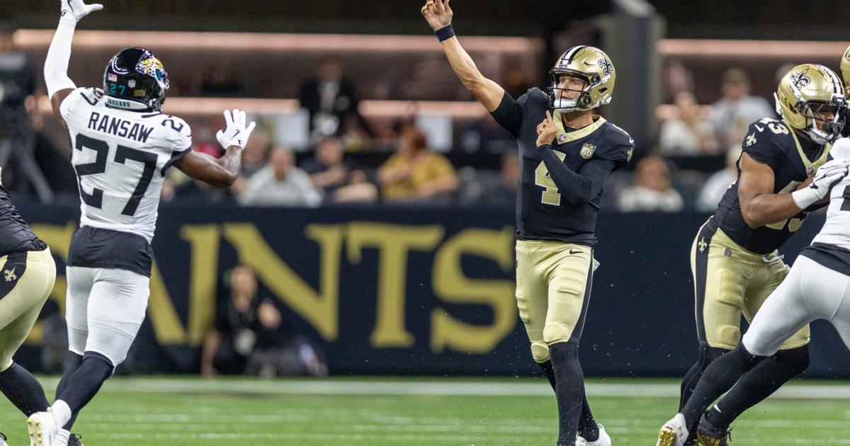 Zach Wilson impresses in Saints preseason opener against Spencer Rattler