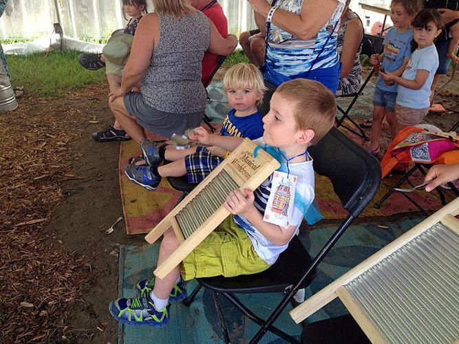 At New Orleans Jazz Fest, Judy Stock creates Louisiana music out of