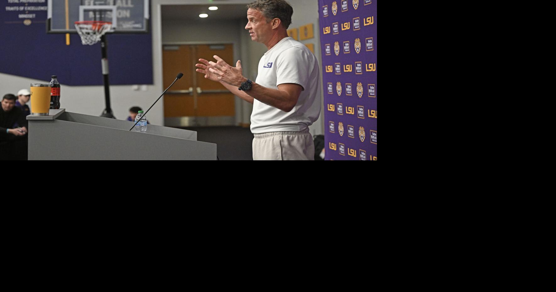 Is the No. 1 TE in 2027 playing LSU football and basketball? Ahmad Hudson answers.