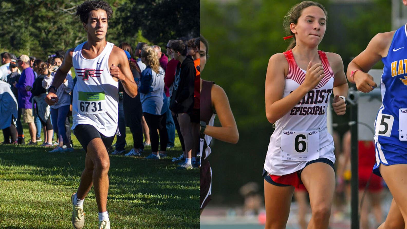 Notre Dame High School girls cross country team appears to be class of  Colonial League 