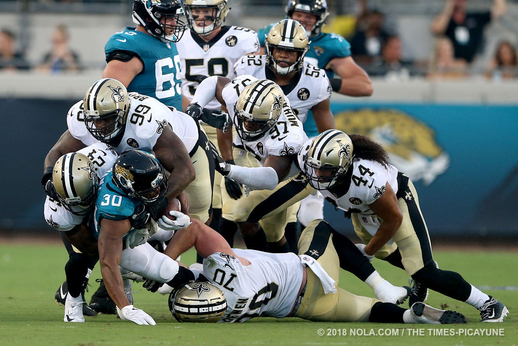 Jacksonville Jaguars vs. New Orleans Saints preseason game 2018