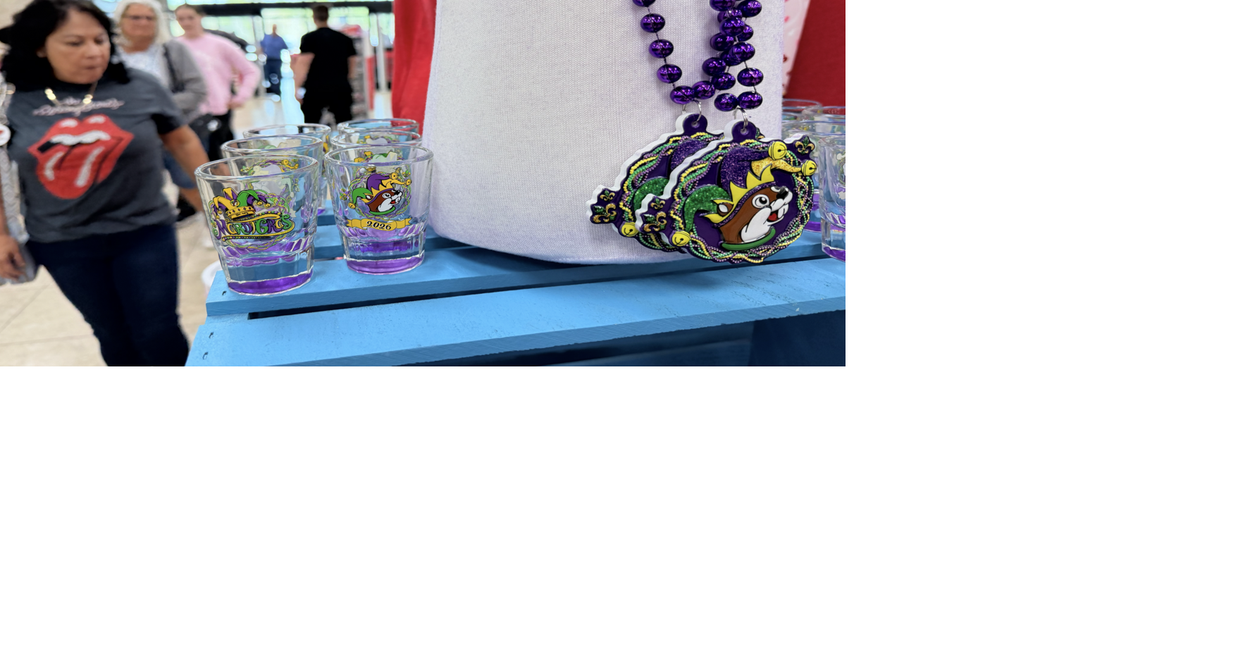 Buc-ee’s does Mardi Gras: Mississippi Coast megastore has Carnival merch for $20 or less