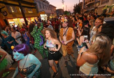 Krewe of O.A.K's 2018 Mid Summer Mardi Gras parade: photo gallery (copy)