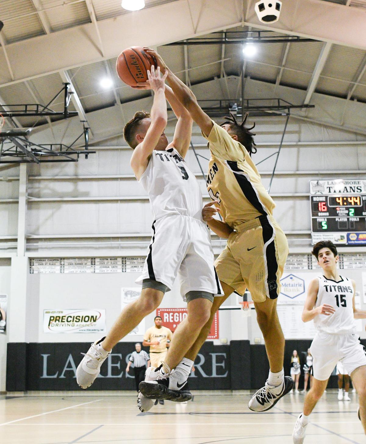 Salmen Inside Game Too Much For Lakeshore In 9 4a Opener St