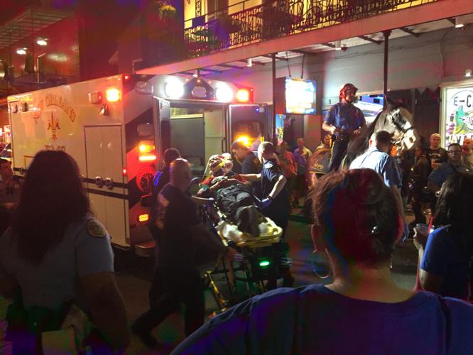 Man falls from Bourbon Street balcony while trying to spit on passersby