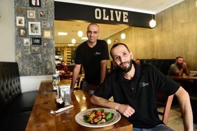 Rafat Hiwwani and Hani Rabee at Olive