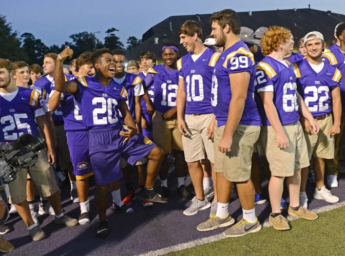 Pep rally brings community together after flood Archive