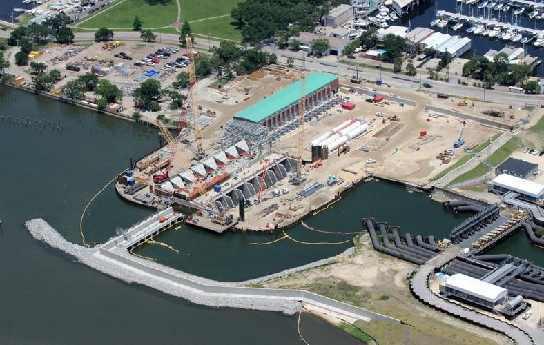 Price of now-completed pump stations at New Orleans outfall canals ...