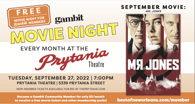 gambit movie night mr. jones