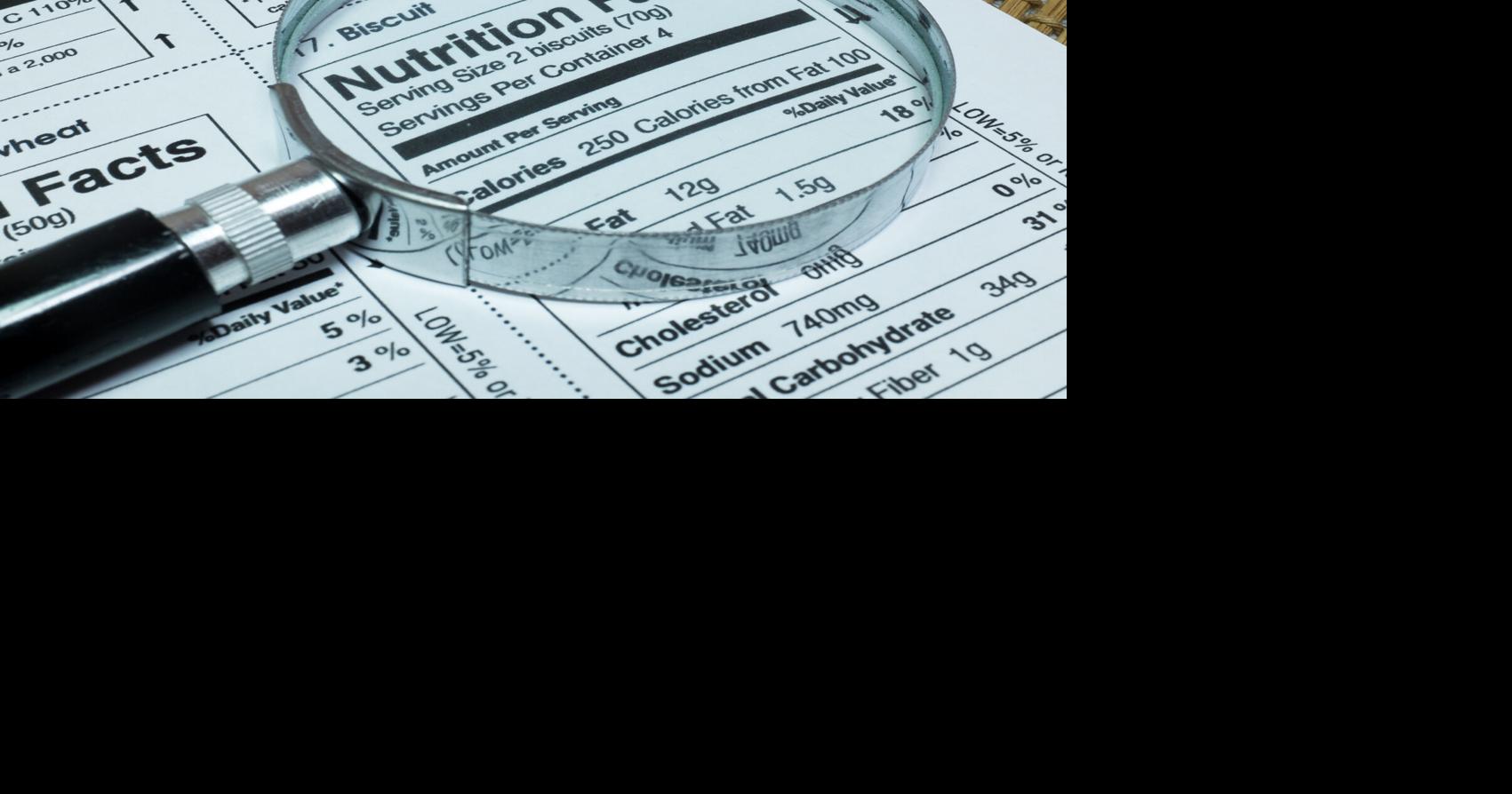 How I actually read a food label