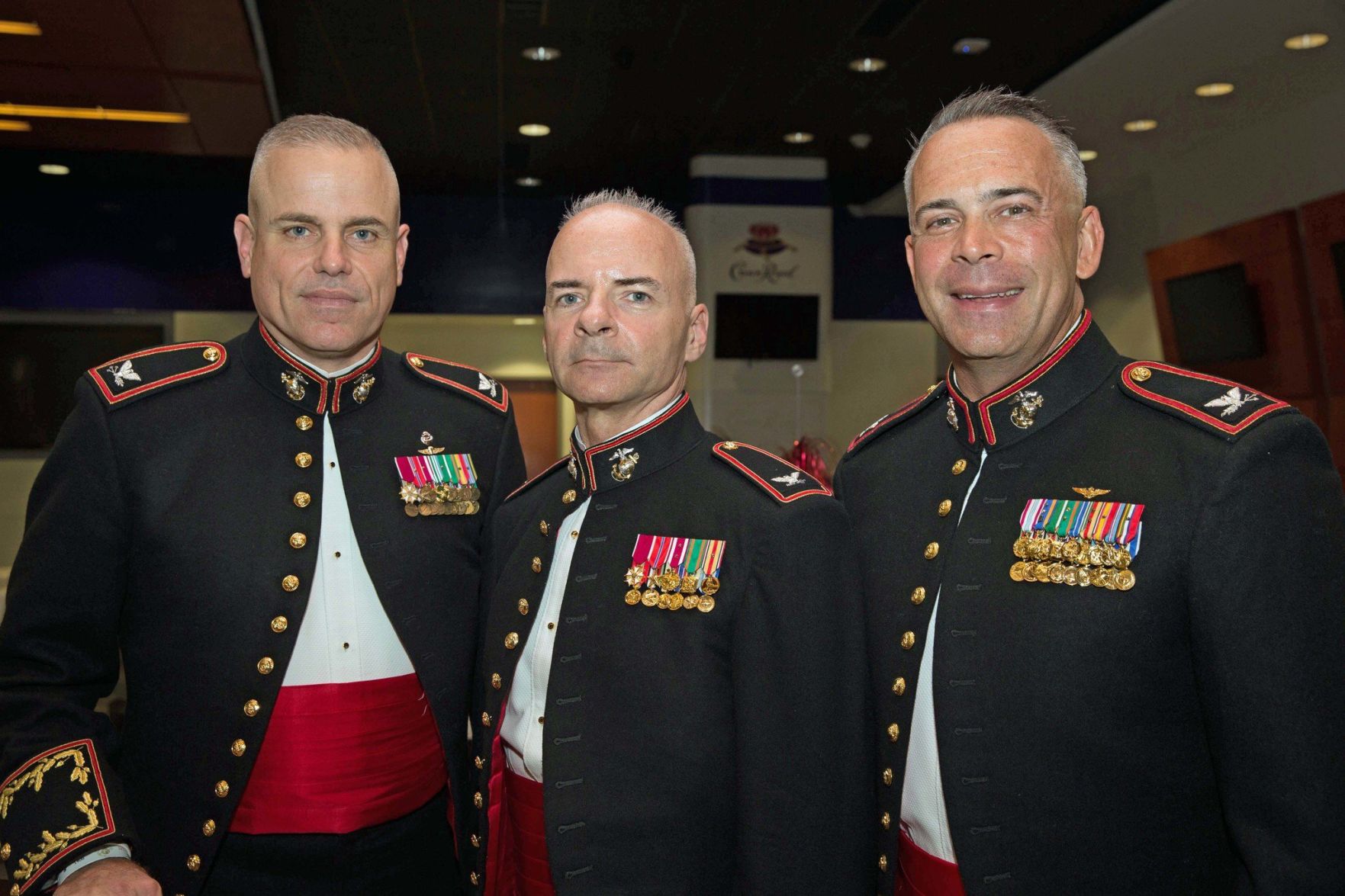 U.S. Marine Corps celebrate 242nd birthday at ball Parties