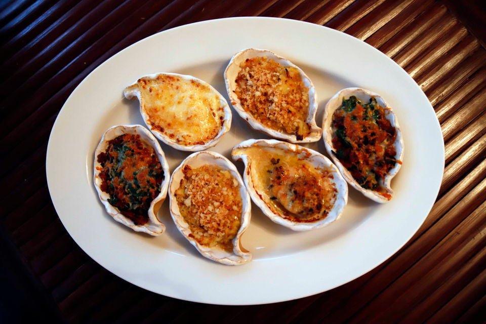 Grilled Oysters Rockefeller (or Broiled) - The Mountain Kitchen