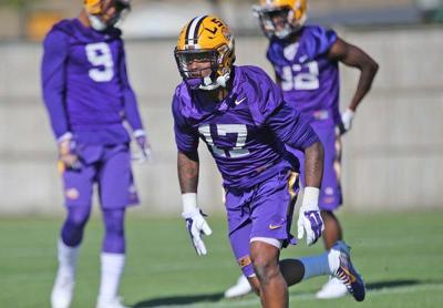 Former Lsu Football Players Xavier Lewis Bry Kiethon Mouton