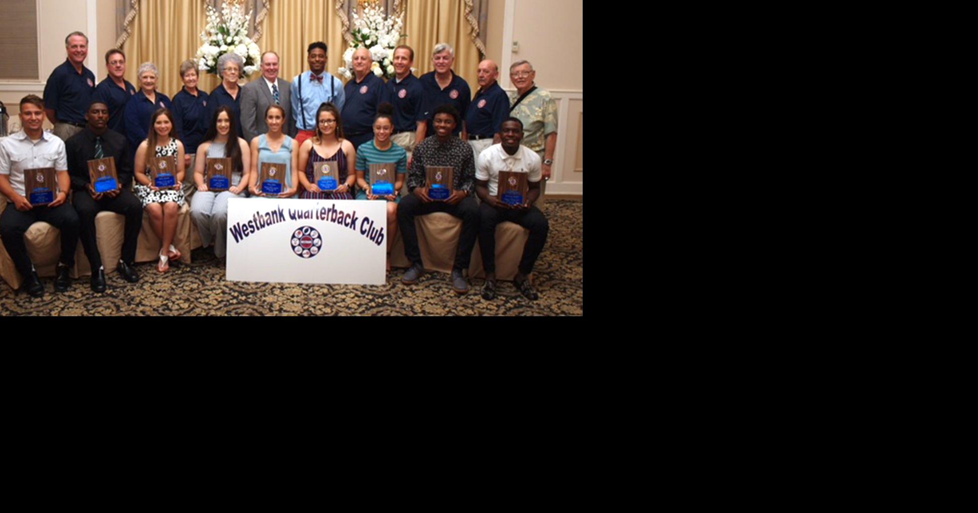 Westbank Quarterback Club honors its athletes of the year Crescent