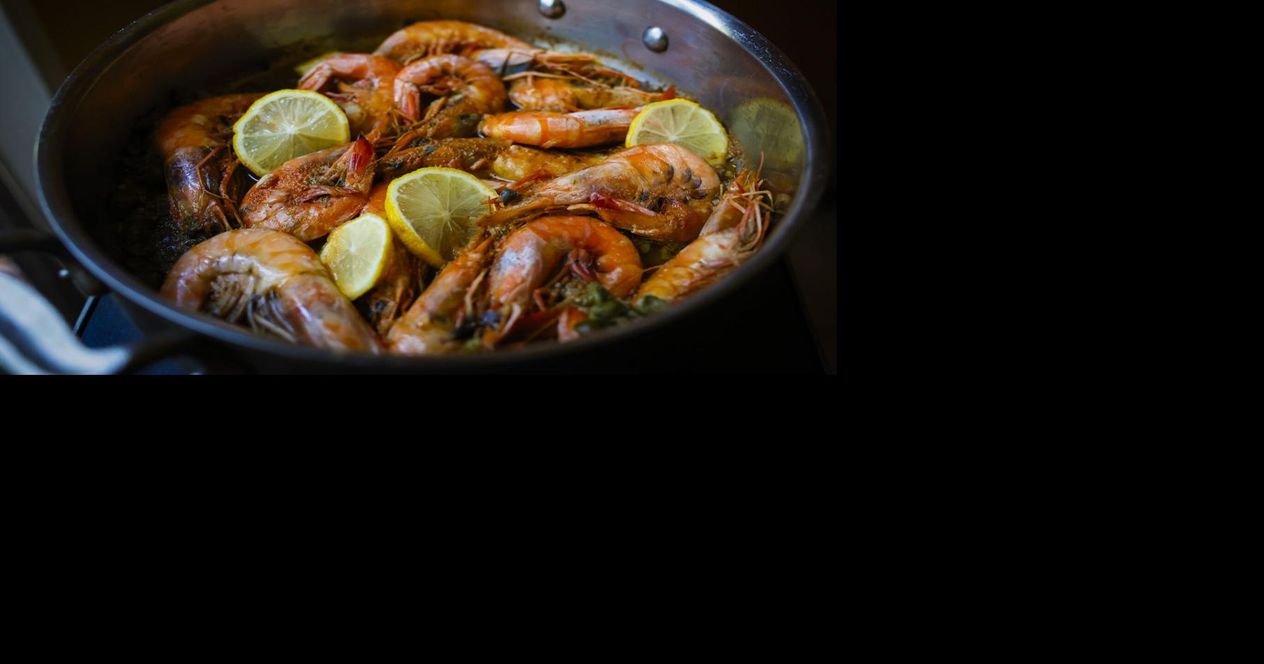 Try a taste of Louisiana spring with recipes for Lemon Caper Shrimp, Strawberry Cake, Pea Soup