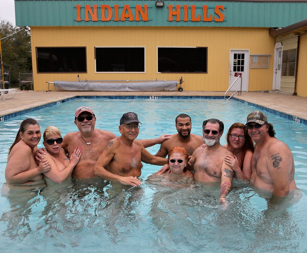 Nudist Birthday Party - As nudism fades in Louisiana, one campground nakedly ...